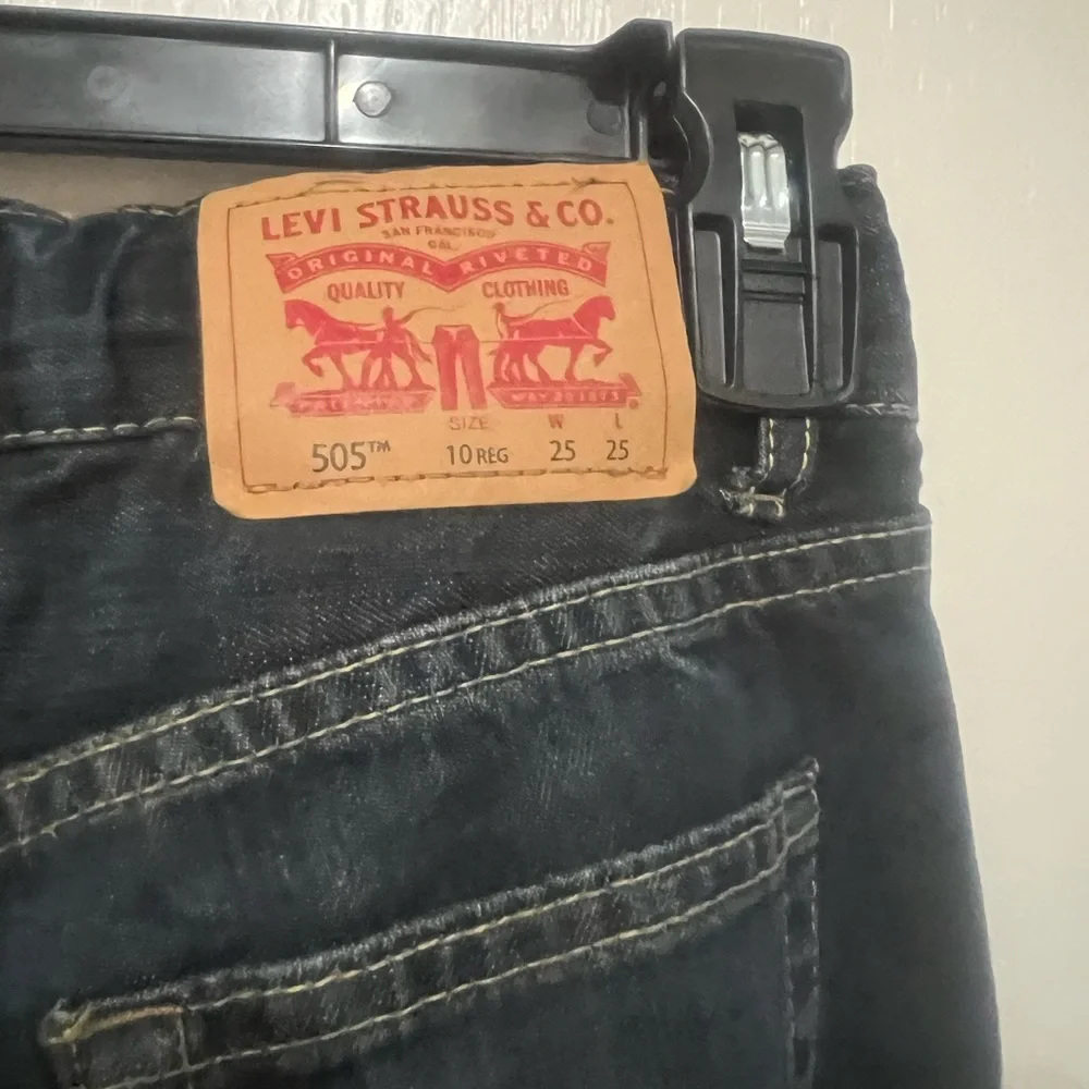 Levi's Boys Deep Indigo Straight Jeans